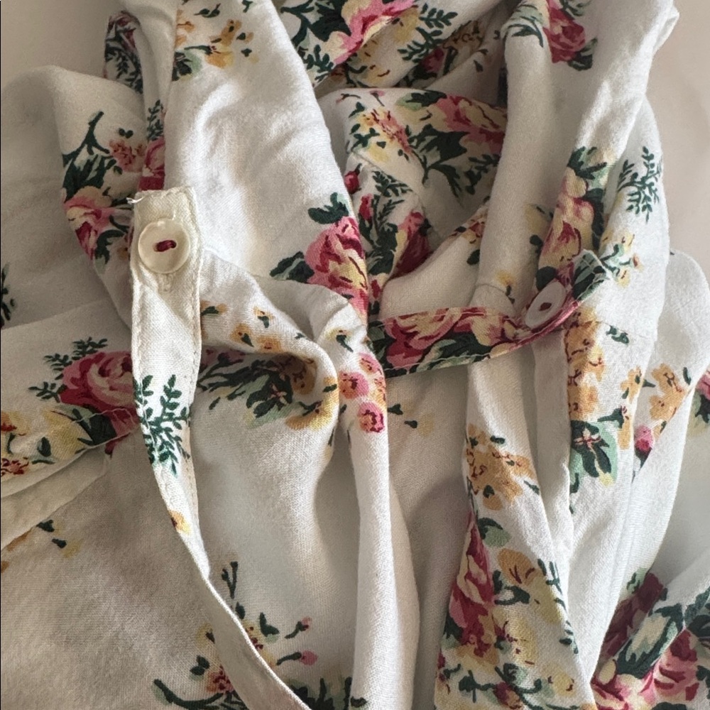 April Cornell Good Old Summertime Floral Boho Cottagecore Midi Dress size XL - Picture 8 of 8